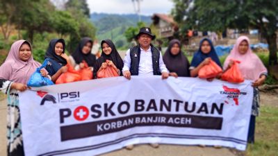 Aceh Tengah Terisolir, PSI Paksa Droping Logistik