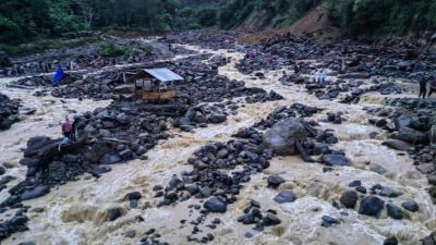 Jalan Bireuen-Takengon Kembali Diterjang Banjir