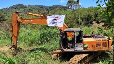 ‎8 Bulan Sawah Kering, Petani Tidak Nanam.PSI Aceh Tengah Bantu  Excavator Bersihkan Pintu Irigasi